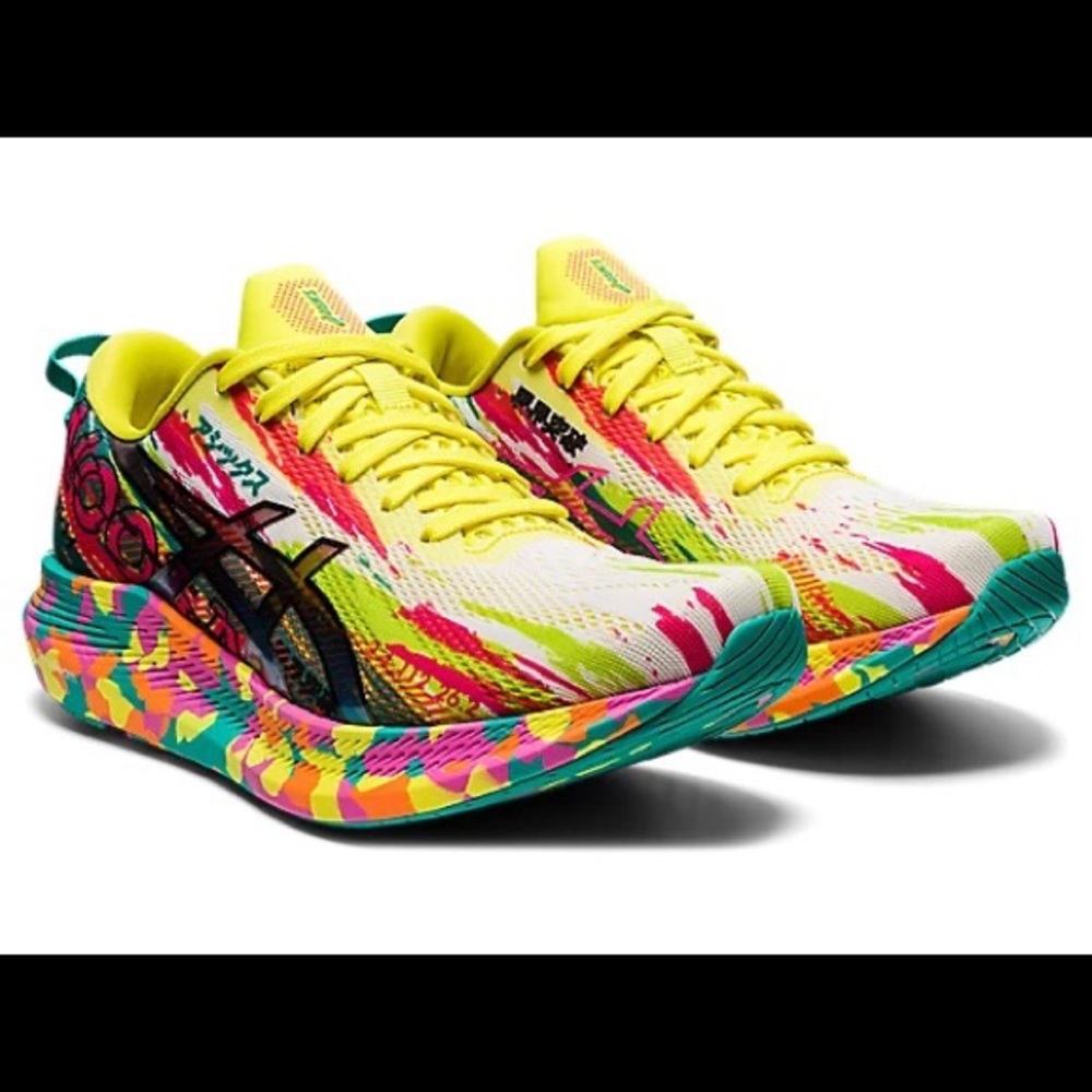 ASICS Noosa Tri 13 Hot Pink/Sour Yuzu - Size 7.5 - NEW w/ tags in box
